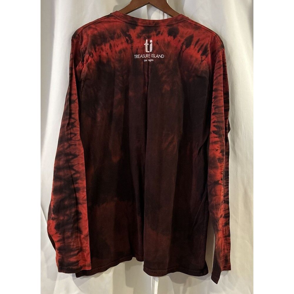 The Mountain Pirate‎ Red Dead Men Tell No Tales Skull T-shirt Tee Shirt 2XL - Picture 5 of 6